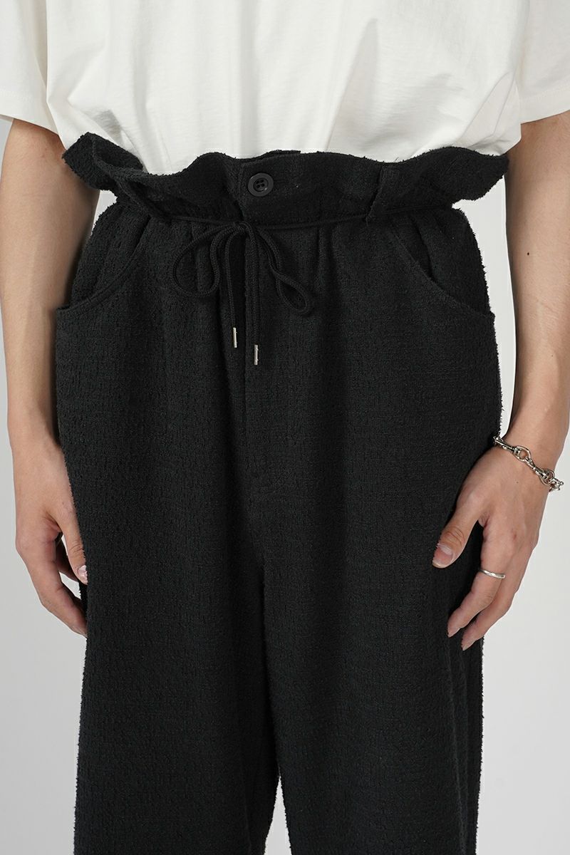 SYUMAN.(シュウマン)Ravioli trousers type pile tweed ラヴィオリトラウザース パイルツイード AD-B24SS-07-A -8