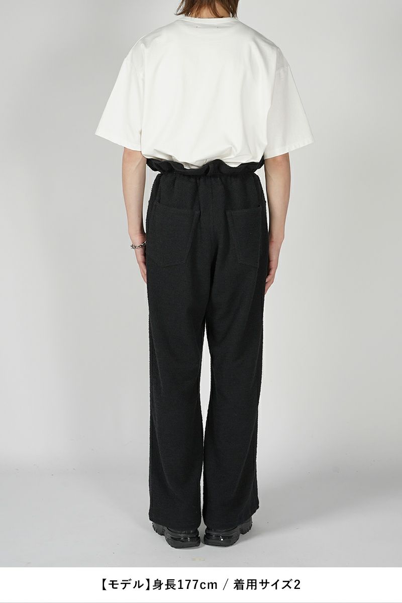 SYUMAN.(シュウマン)Ravioli trousers type pile tweed ラヴィオリトラウザース パイルツイード AD-B24SS-07-A -13