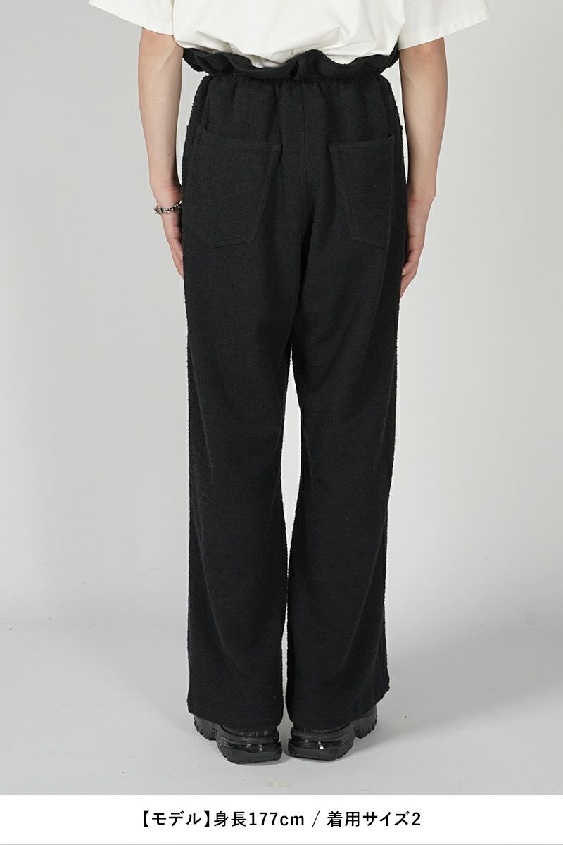 SYUMAN.(シュウマン)Ravioli trousers type pile tweed ラヴィオリトラウザース パイルツイード AD-B24SS-07-A -20