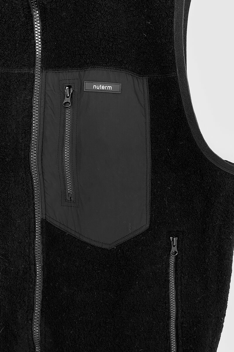 nuterm(ニューターム)Reversible Boa Vest リバーシブルボアベスト 002TT-021W -6