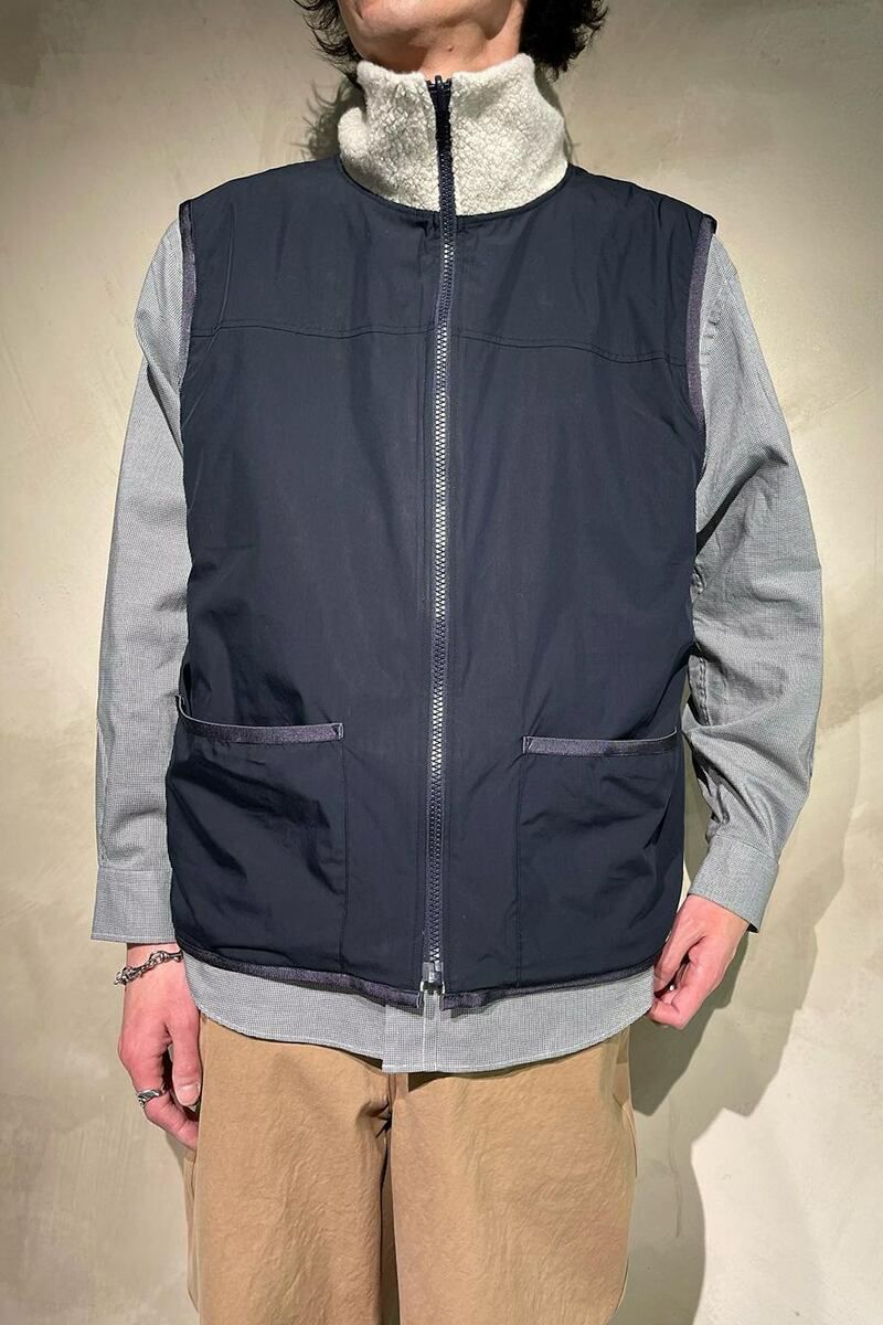 nuterm(ニューターム)Reversible Boa Vest リバーシブルボアベスト 002TT-021W -11