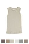 CIOTA (シオタ)Ribbed Sleeveless Top リブスリーブレストップ CSL-27