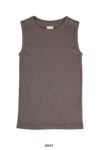 CIOTA (シオタ)Ribbed Sleeveless Top リブスリーブレストップ CSL-27 -6