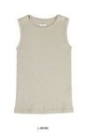CIOTA (シオタ)Ribbed Sleeveless Top リブスリーブレストップ CSL-27 -8