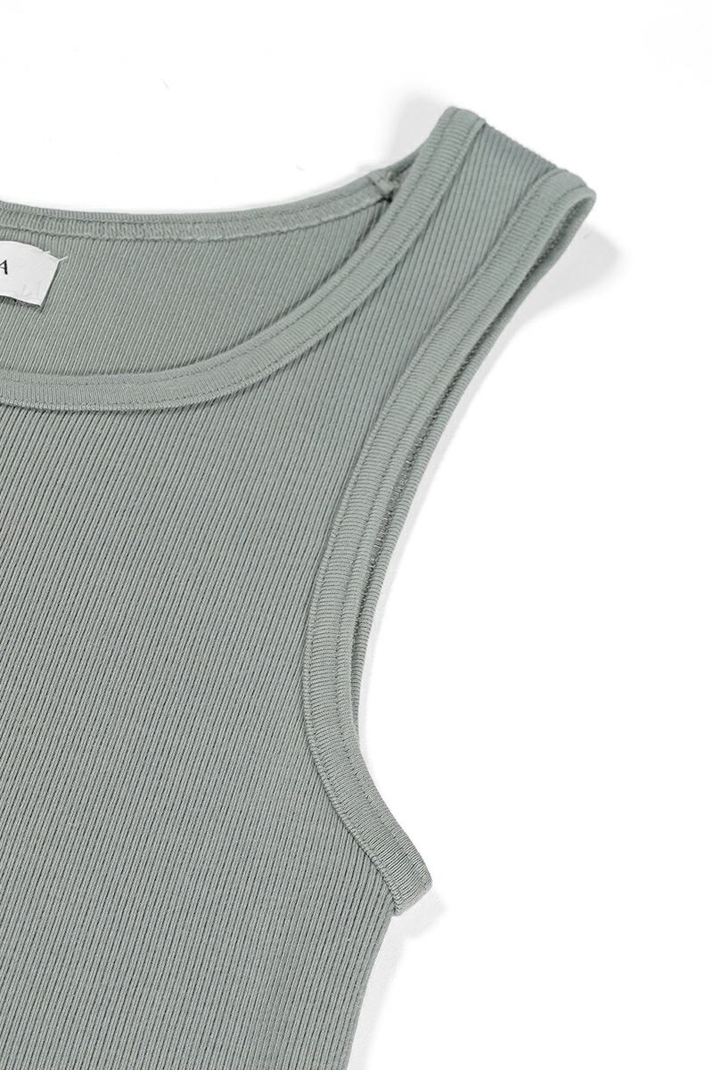 CIOTA (シオタ)Ribbed Tank Top リブタンクトップ CSL-28 -4