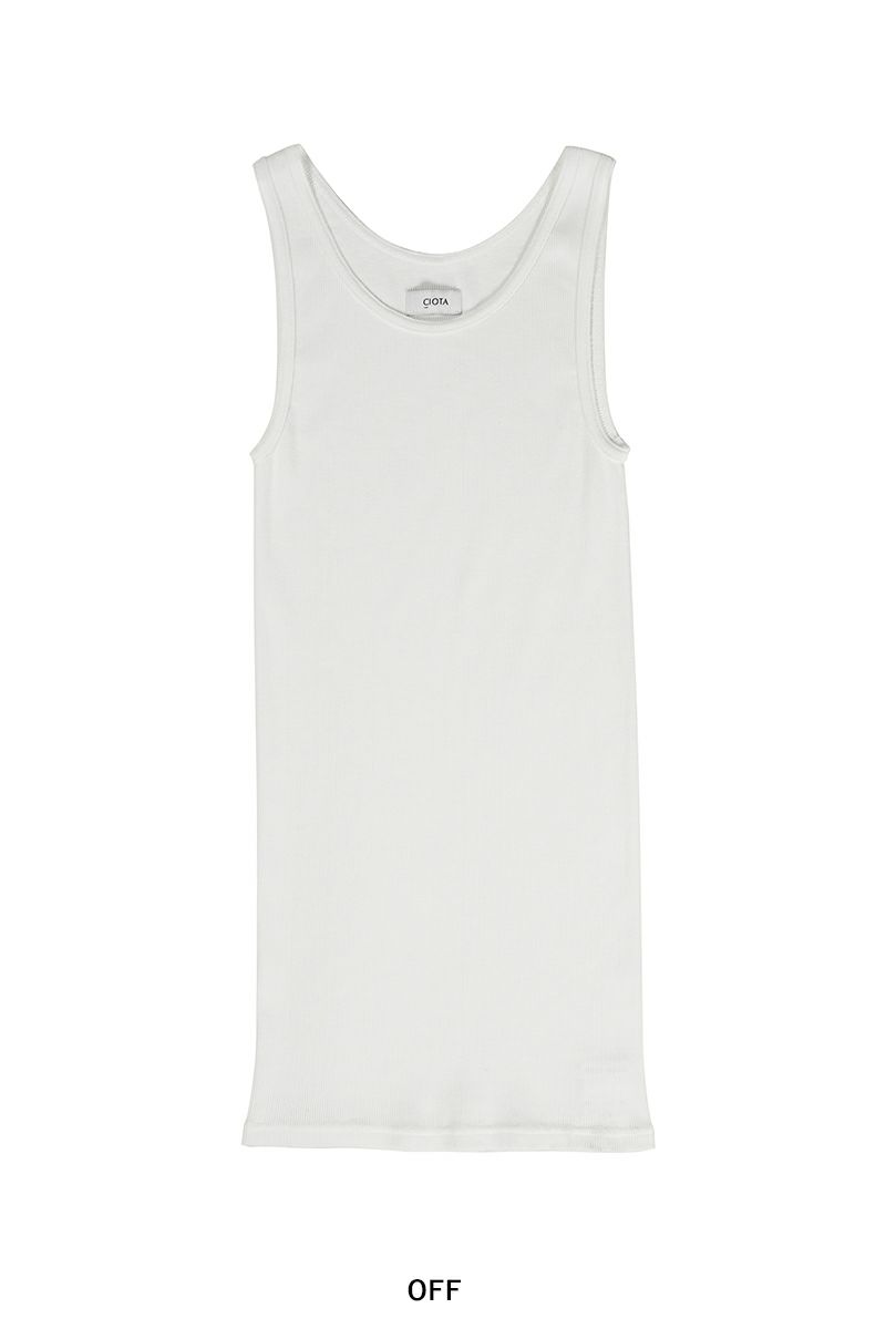 CIOTA (シオタ)Ribbed Tank Top リブタンクトップ CSL-28 -9