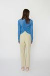 JANE SMITH(ジェーンスミス)SHEER BACK GYATHER CADIGAN シアーバックギャザーカーディガン 24SCT-#328L -6