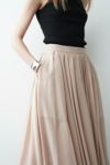 CLANE(クラネ)SHEER SLIT SKIRT シアースリットスカート 14109-6172 -2
