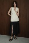 CLANE(クラネ)SHEER SLIT SKIRT シアースリットスカート 14109-6172 -7