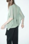 CLANE(クラネ)SHEER SQUARE KNIT TOPS シアースクエアニットトップス 14106-2242 -2