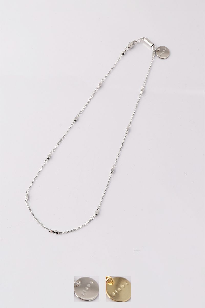 JieDa(ジエダ)SHORT NECKLACE ショートネックレス Jie-23W-GD12