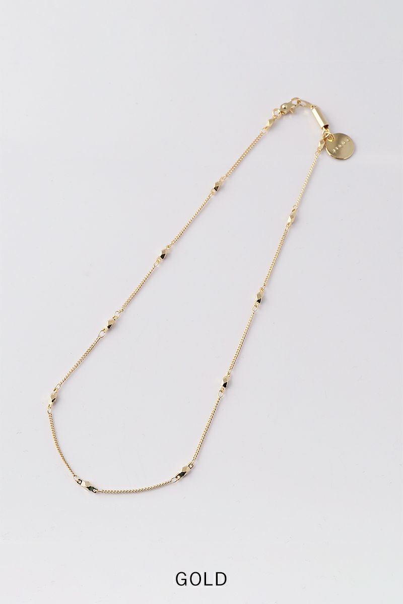 JieDa(ジエダ)SHORT NECKLACE ショートネックレス Jie-23W-GD12 -4