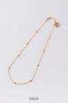 JieDa(ジエダ)SHORT NECKLACE ショートネックレス Jie-23W-GD12 -4