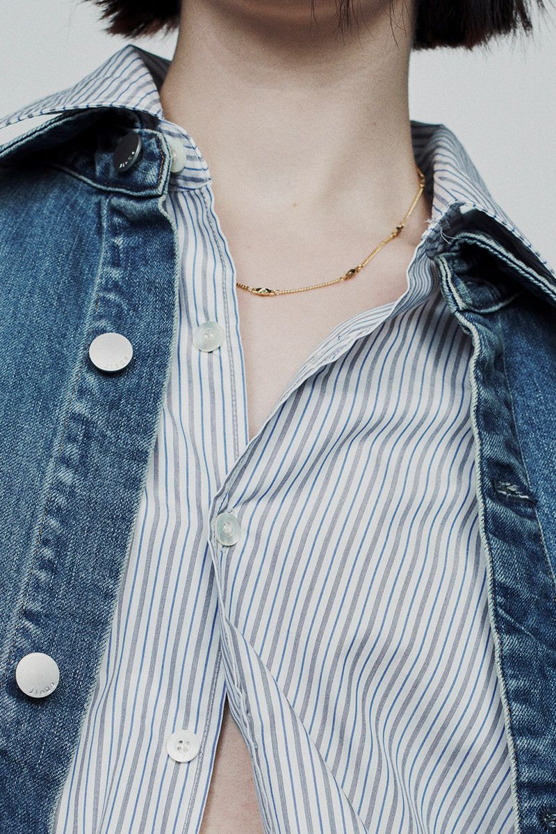 JieDa(ジエダ)SHORT NECKLACE ショートネックレス Jie-23W-GD12 -5