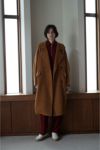 CLANE(クラネ)SHORT SHAGGY COCOON OVER COAT ショートシャギーコクーンオーバーコート 15101-0022 -3