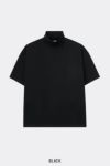 SOFTHYPHEN(ソフトハイフン)SHOULDER PLEATS HIGH NECK BIG TEE ショルダープリーツハイネックビッグTシャツ MGMCT241506 -4