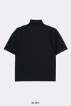 SOFTHYPHEN(ソフトハイフン)SHOULDER PLEATS HIGH NECK BIG TEE ショルダープリーツハイネックビッグTシャツ MGMCT241506 -5