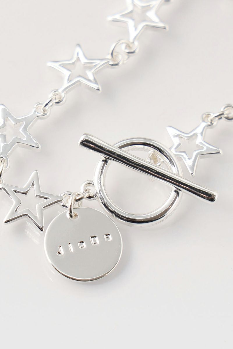 JieDa(ジエダ)SMALL OPEN STAR BRACELET スモールオープンスターブレスレット Jie-24S-GD05 -2