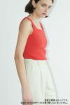 CLANE(クラネ)SQUARE TANK KNIT TOPS スクエアタンクニットトップス 16106-2042 -1