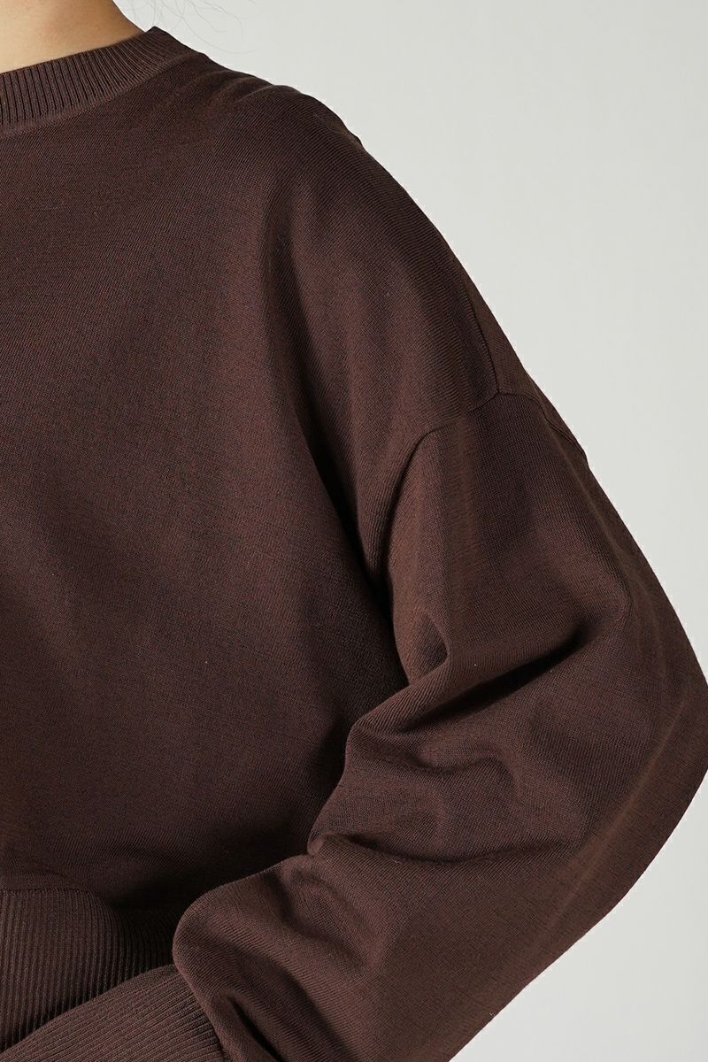 KLOKE(クローク)SWERVE KEYHOLE SWEATER スワーブキーホールセーター KL24PSS018 -2