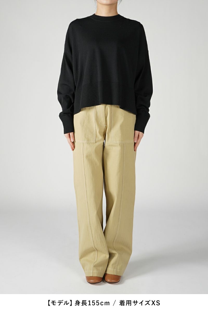 KLOKE(クローク)SWERVE KEYHOLE SWEATER スワーブキーホールセーター KL24PSS018 -7