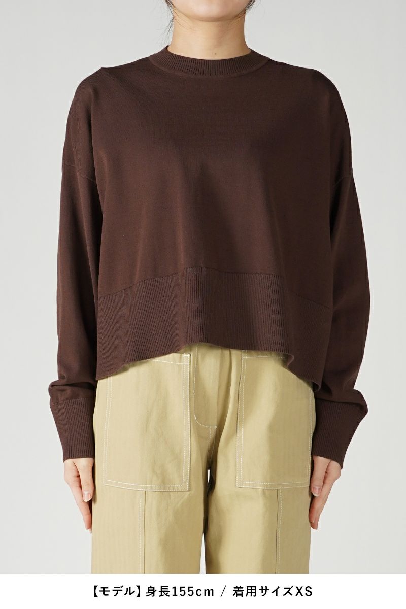 KLOKE(クローク)SWERVE KEYHOLE SWEATER スワーブキーホールセーター KL24PSS018 -8