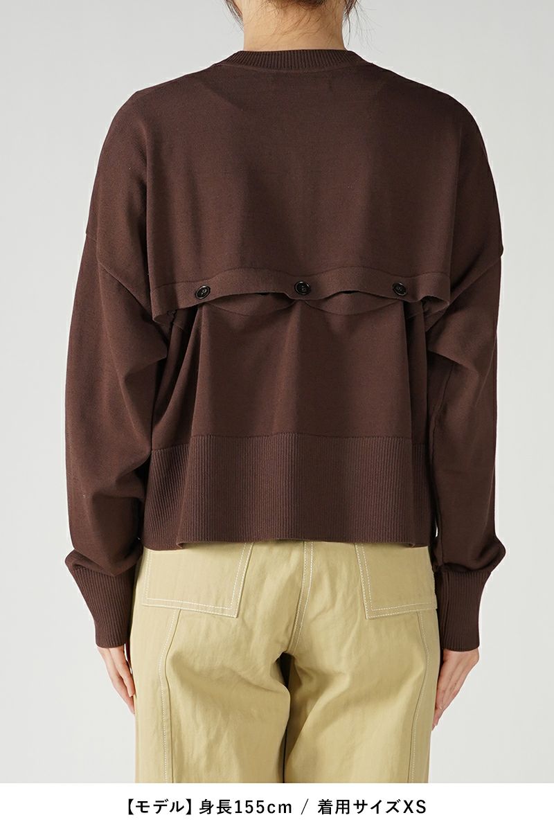 KLOKE(クローク)SWERVE KEYHOLE SWEATER スワーブキーホールセーター KL24PSS018 -10