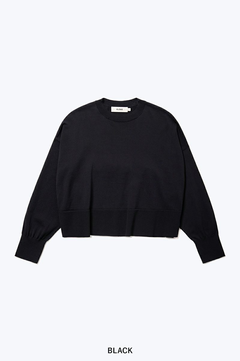 KLOKE(クローク)SWERVE KEYHOLE SWEATER スワーブキーホールセーター KL24PSS018 -11