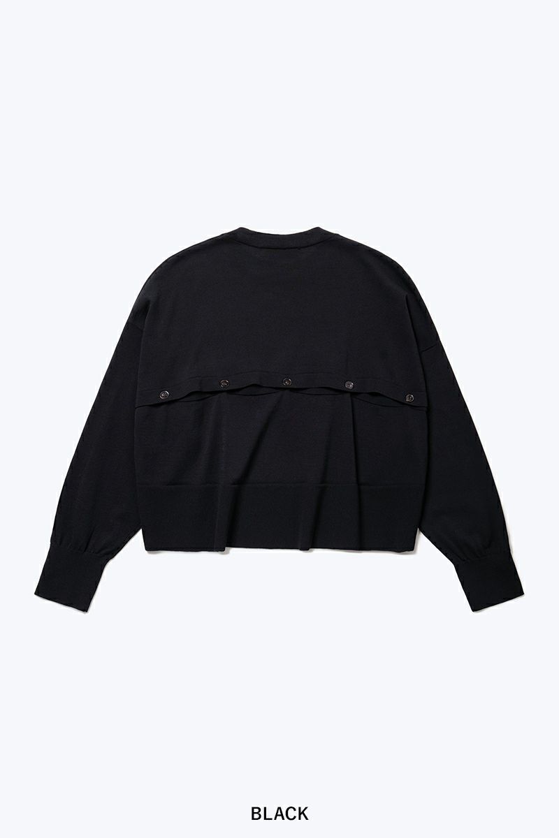 KLOKE(クローク)SWERVE KEYHOLE SWEATER スワーブキーホールセーター KL24PSS018 -12