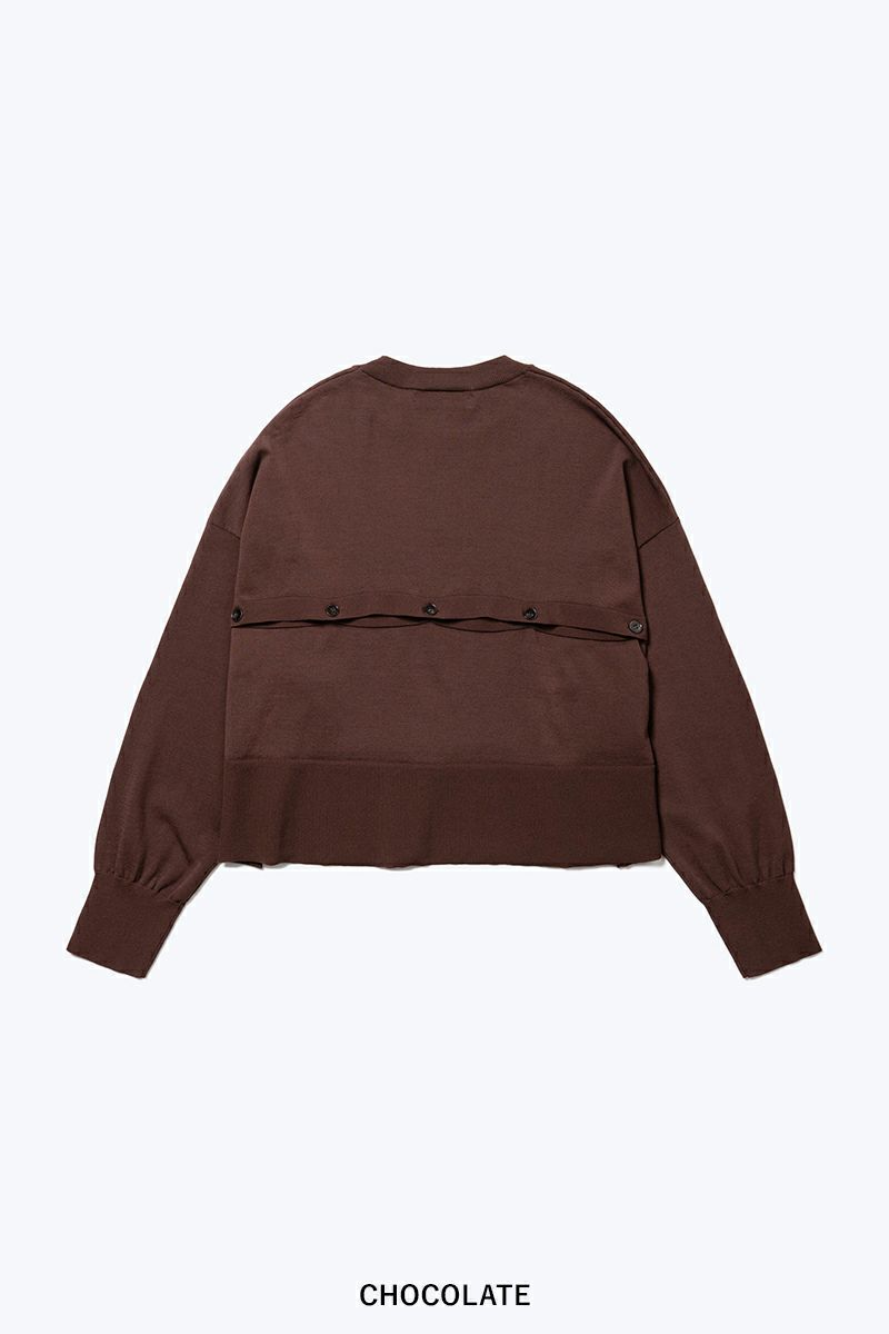 KLOKE(クローク)SWERVE KEYHOLE SWEATER スワーブキーホールセーター KL24PSS018 -15