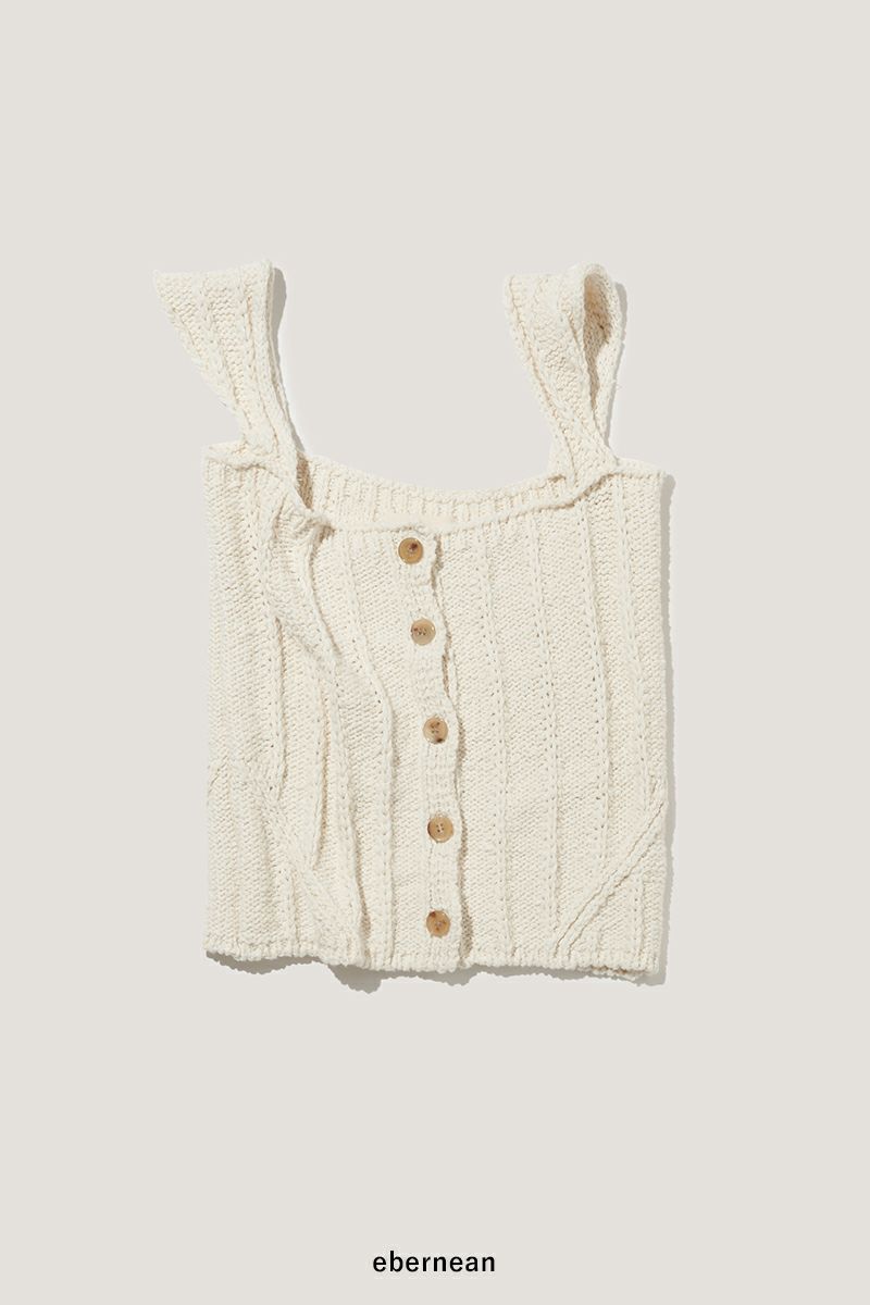 VERSO(ヴェルソ)Square Neck Knit スクエアネックニット VRS24SSKT008 -5