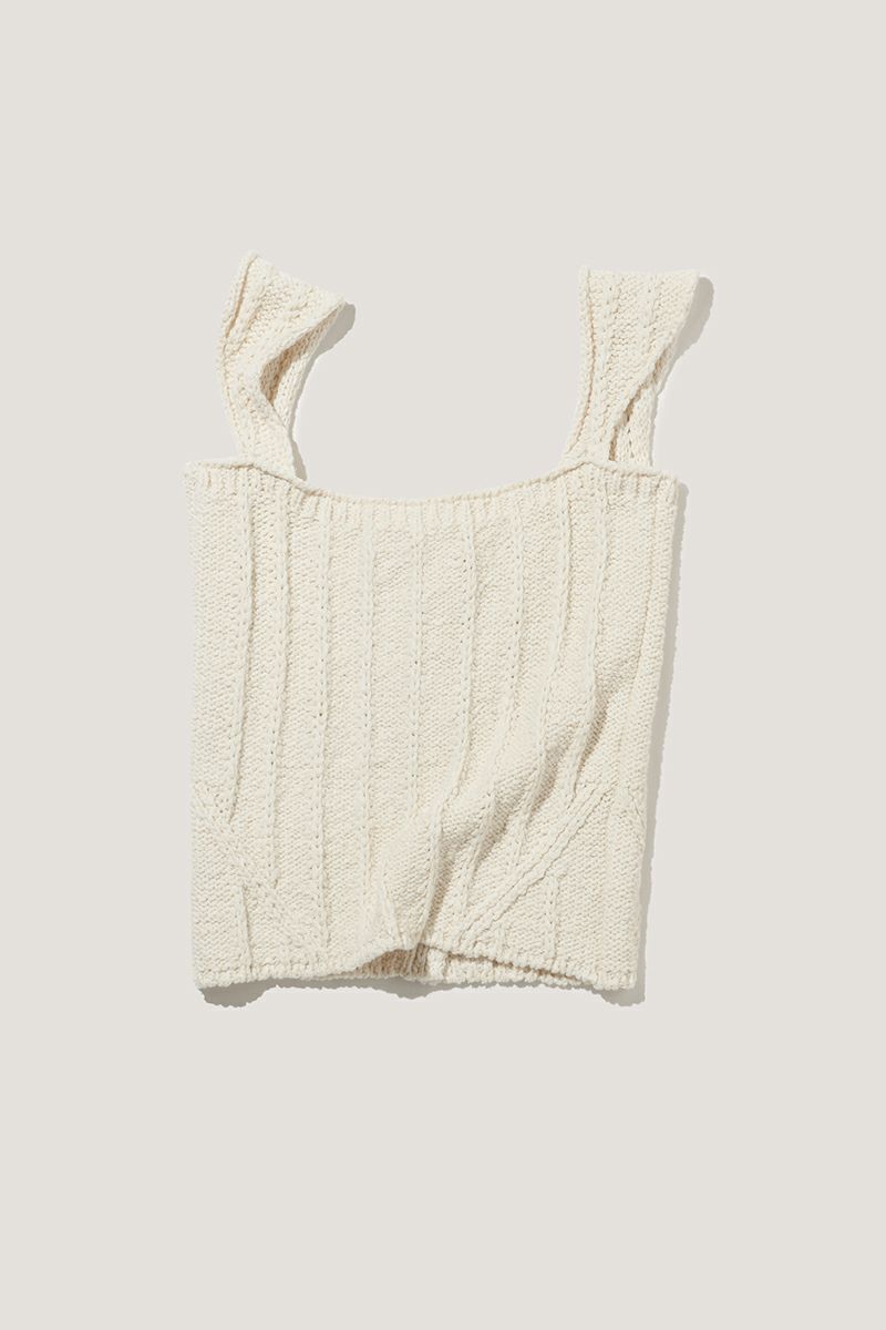 VERSO(ヴェルソ)Square Neck Knit スクエアネックニット VRS24SSKT008 -6