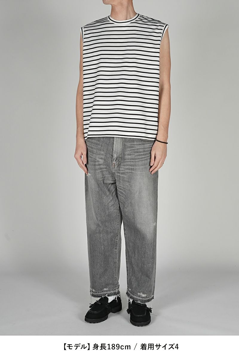 WELLDER(ウェルダー)Stripe No Sleeve ストライプノースリーブ WM24ST03 -6