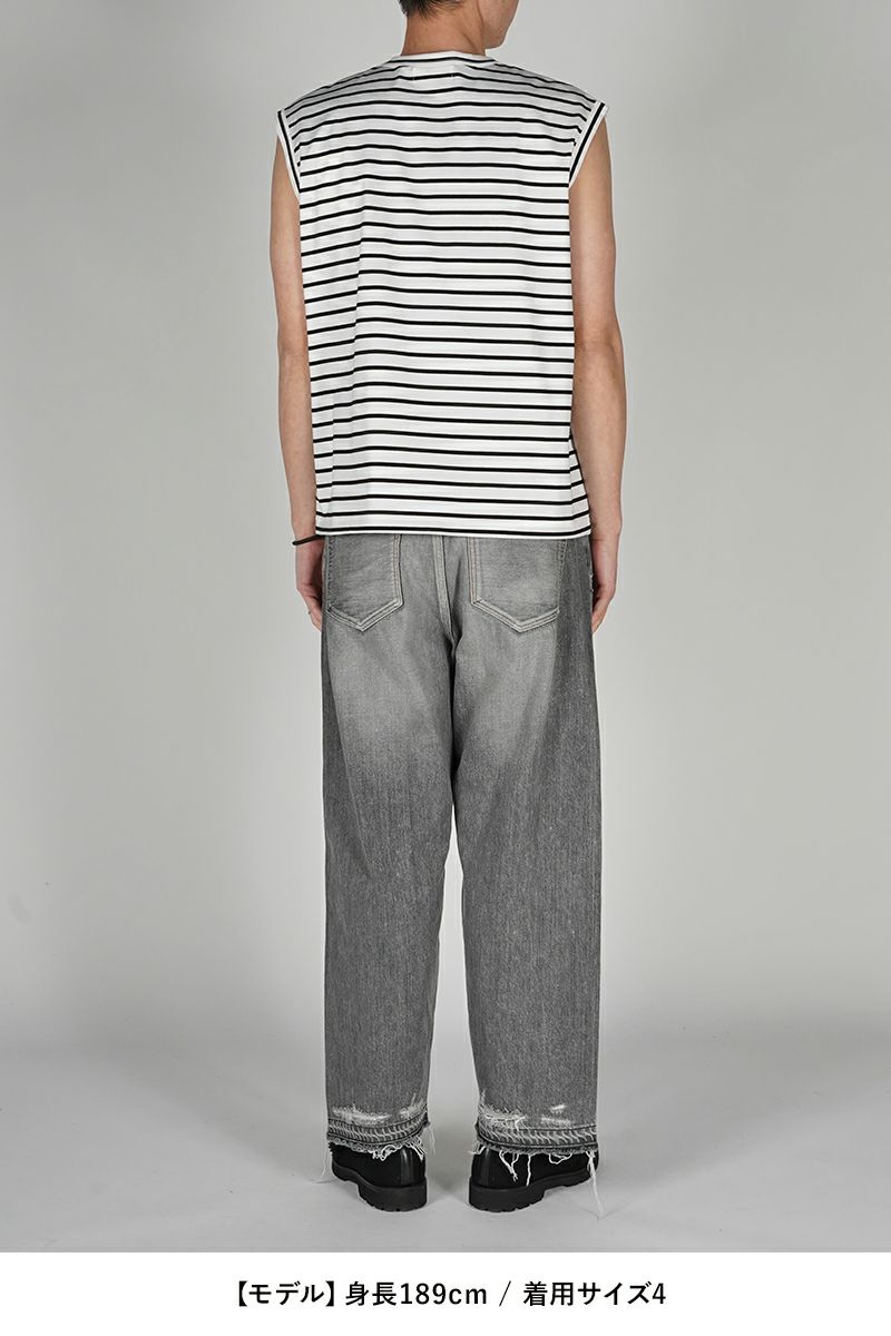 WELLDER(ウェルダー)Stripe No Sleeve ストライプノースリーブ WM24ST03 -7