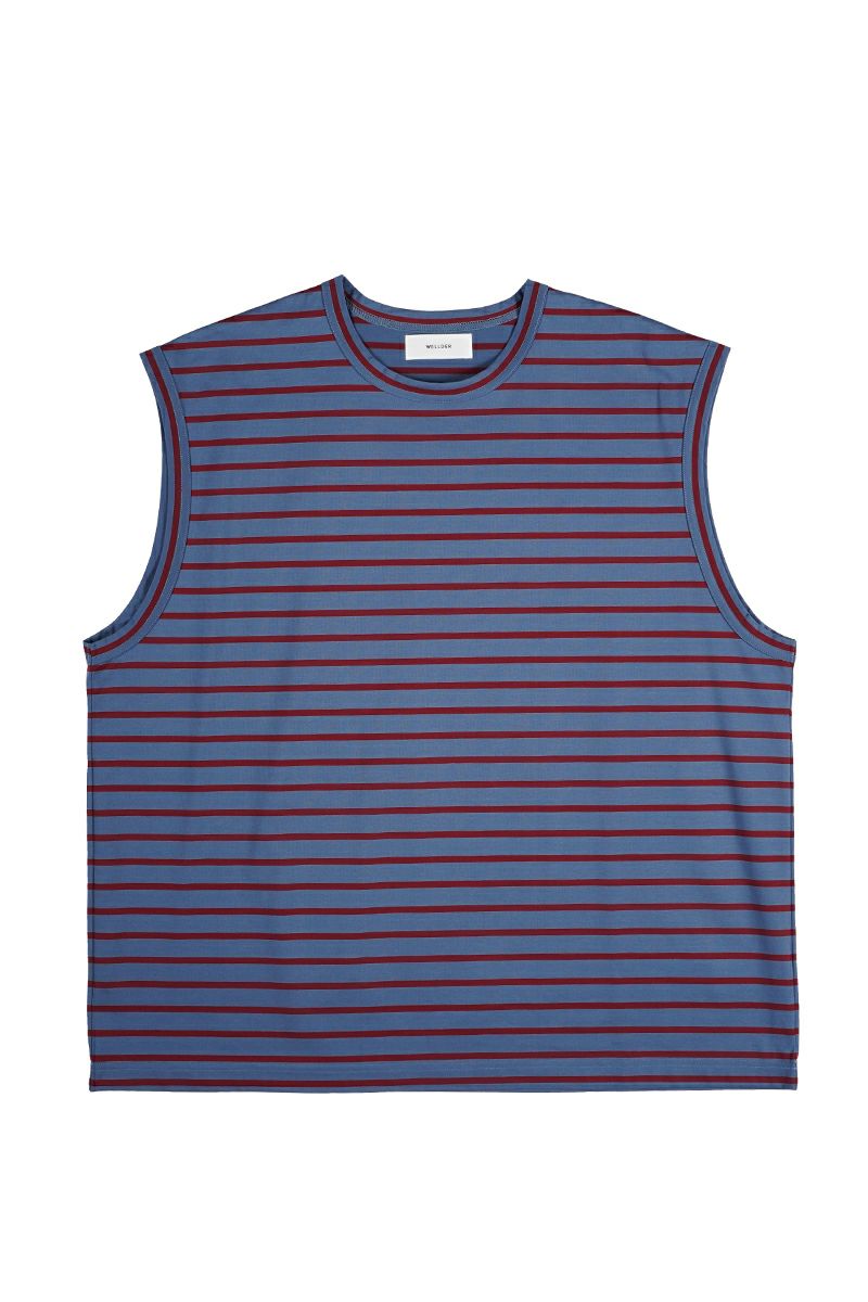 WELLDER(ウェルダー)Stripe No Sleeve ストライプノースリーブ WM24ST03 -11