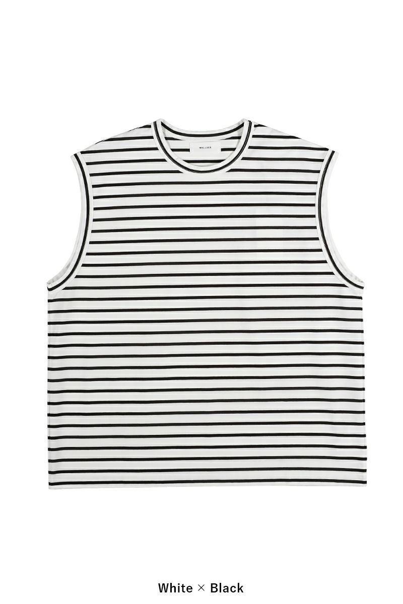WELLDER(ウェルダー)Stripe No Sleeve ストライプノースリーブ WM24ST03 -16