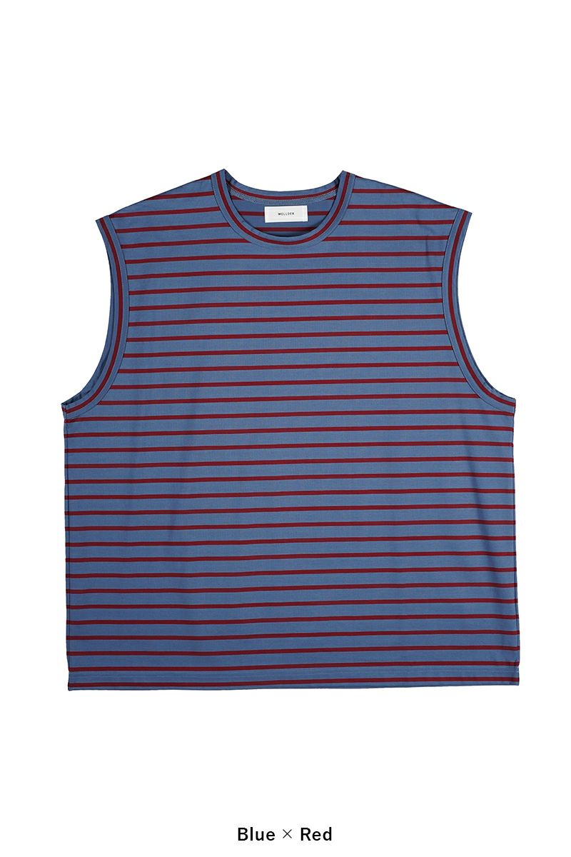 WELLDER(ウェルダー)Stripe No Sleeve ストライプノースリーブ WM24ST03 -17