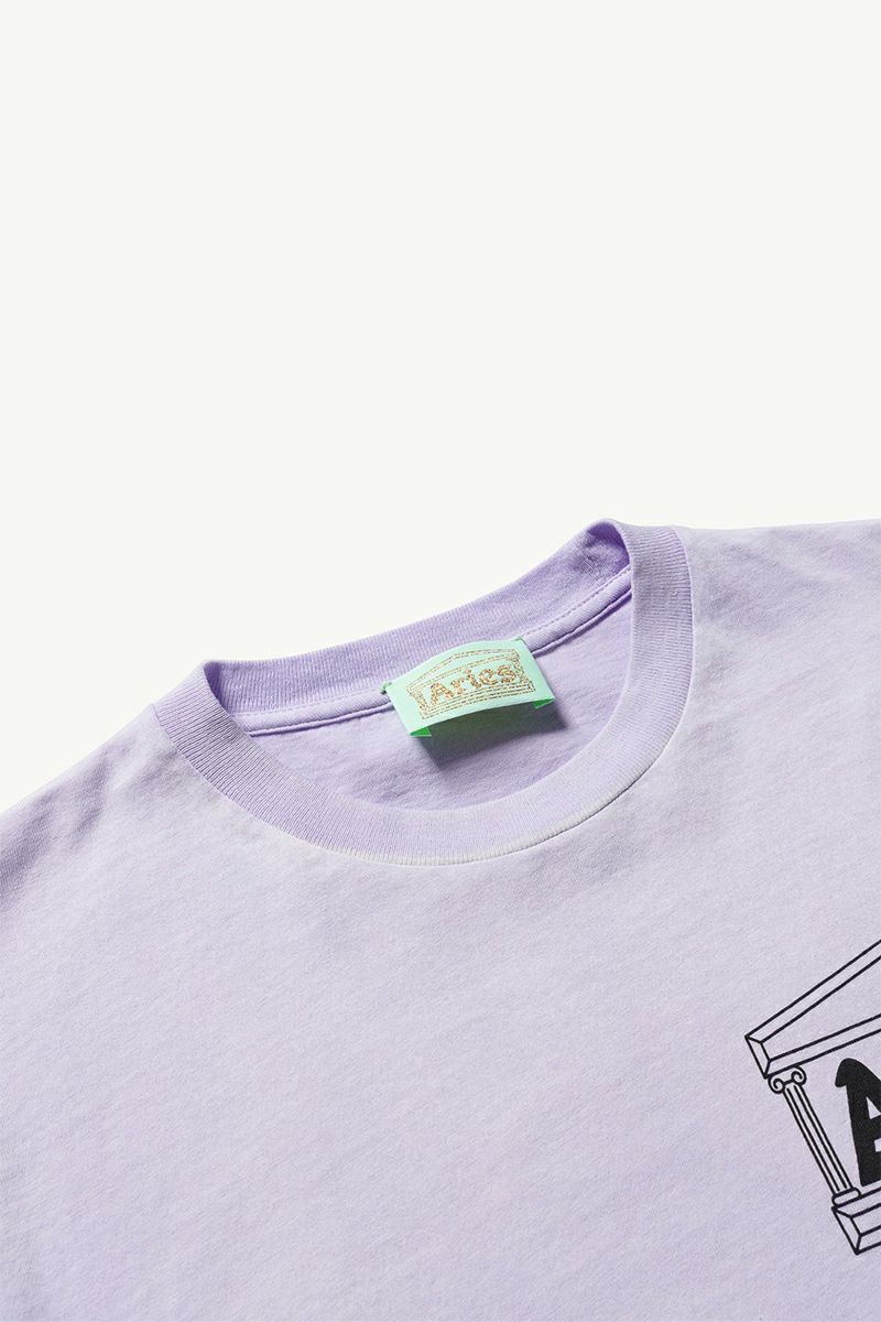 ARIES(アリーズ)Sunbleached Temple SS Tee - Baby サンブリーチドテンプル半袖Tシャツ ベイビーフィット SUAR61030 -2