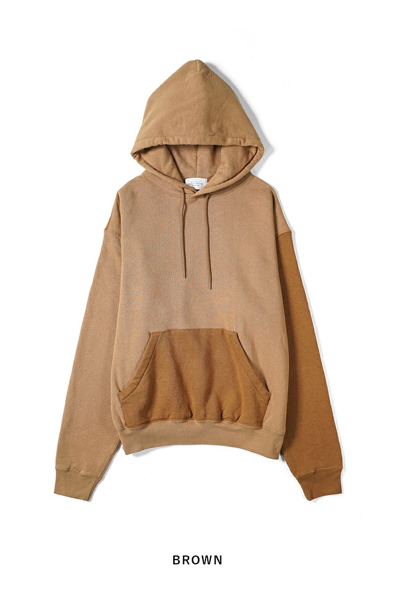 UNUSED(アンユーズド)Switching sweat hoodie スイッチングスウェットフーディー US2366 -12