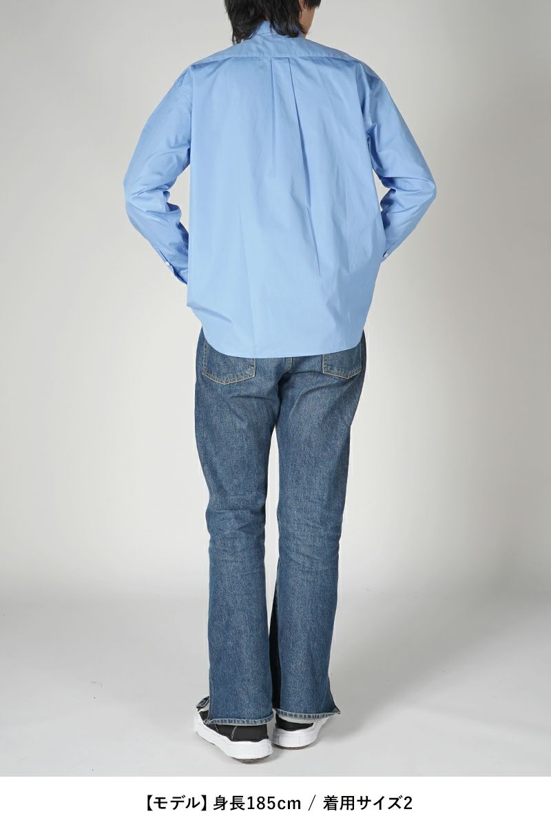 UNIVERSAL PRODUCTS.(ユニバーサルプロダクツ)THOMAS MASON L/S REGULAR SHIRTS BYRON KENT トーマスメイソン 長袖レギュラーカラーシャツ バイロンケント 233-60304 -6