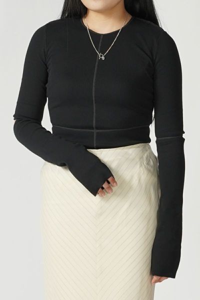 MM6 Maison Margiela(エムエムシックス)TOP A MANICHE LUNGHE マニシェルンゲ カットソー S62NH0028S23965