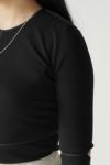 MM6 Maison Margiela(エムエムシックス)TOP A MANICHE LUNGHE マニシェルンゲ カットソー S62NH0028S23965 -2