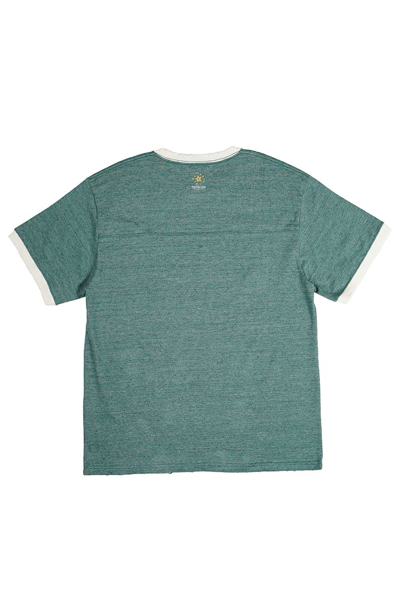 FACCIES(ファッチーズ)TOP MELANGE NUMBERRING TEE トップメランジナンバリングTシャツ F24S02004 -2