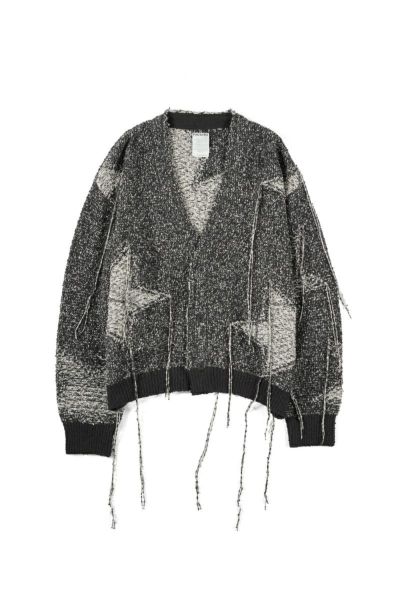 FACCIES(ファッチーズ)TWINKLE STAR KNIT CD トゥインクルスターニットカーディガン F24S07001