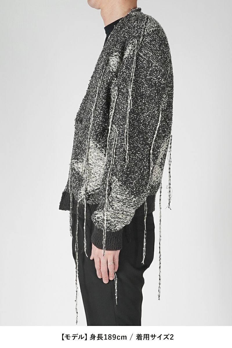 FACCIES(ファッチーズ)TWINKLE STAR KNIT CD トゥインクルスターニットカーディガン F24S07001 -8