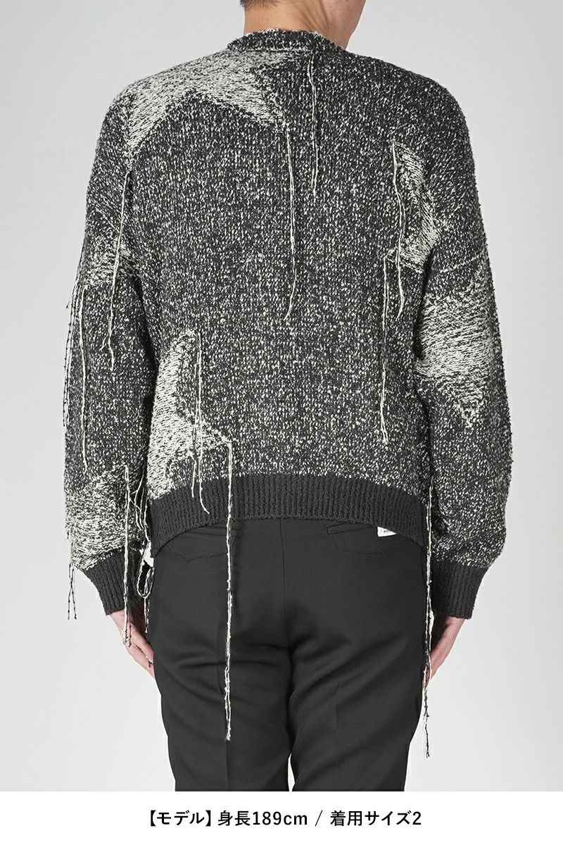 FACCIES(ファッチーズ)TWINKLE STAR KNIT CD トゥインクルスターニットカーディガン F24S07001 -9