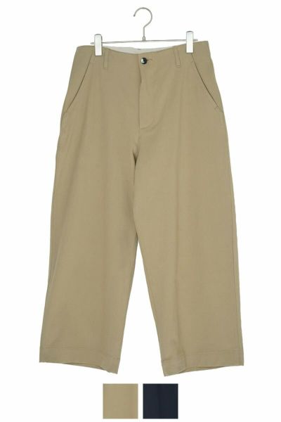 KURO(クロ)TWISTED YARN COTTON CHINO FABRIC ツィステッドヤーンコットンチノパンツ 963147