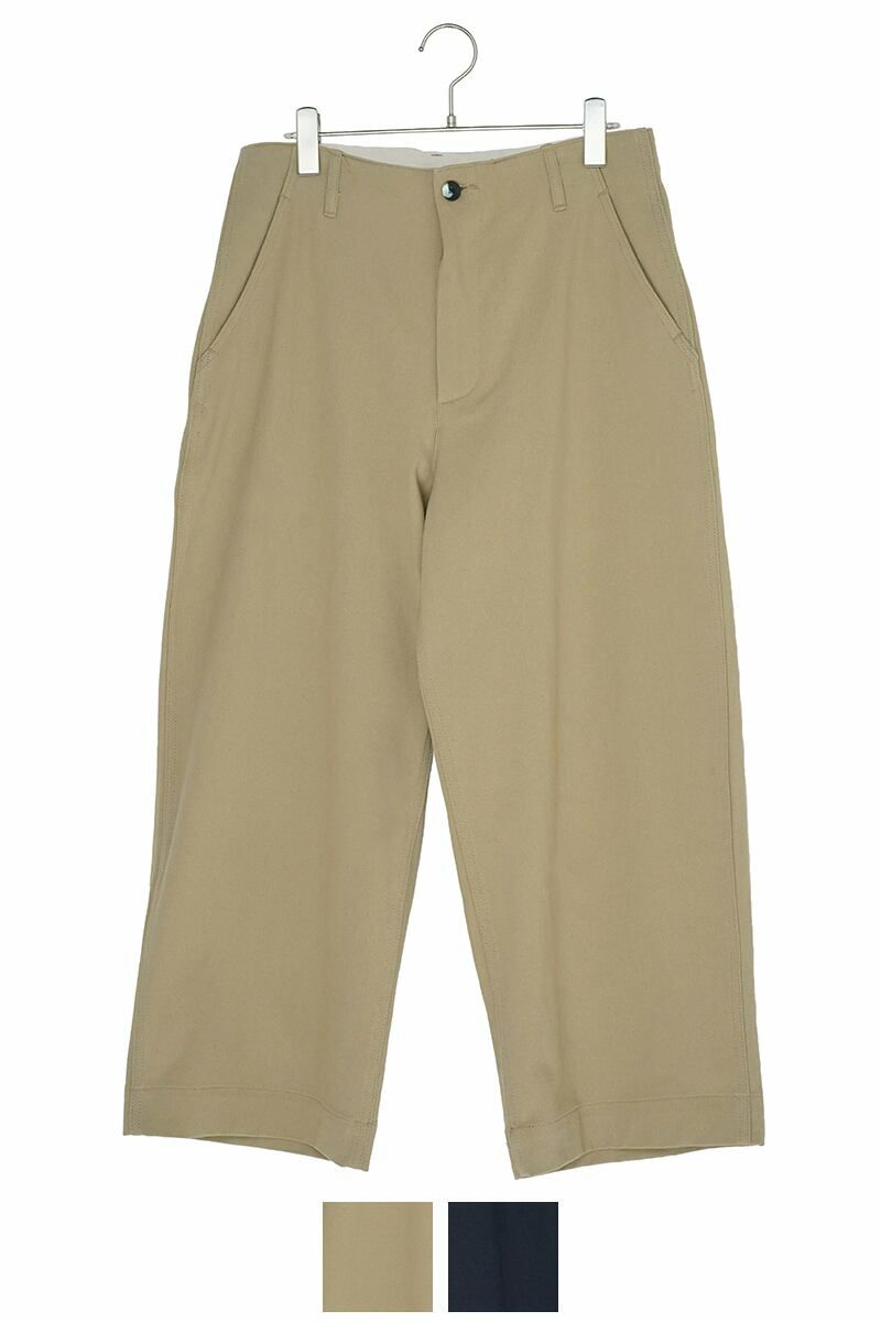 KURO(クロ)TWISTED YARN COTTON CHINO FABRIC ツィステッドヤーンコットンチノパンツ 963147