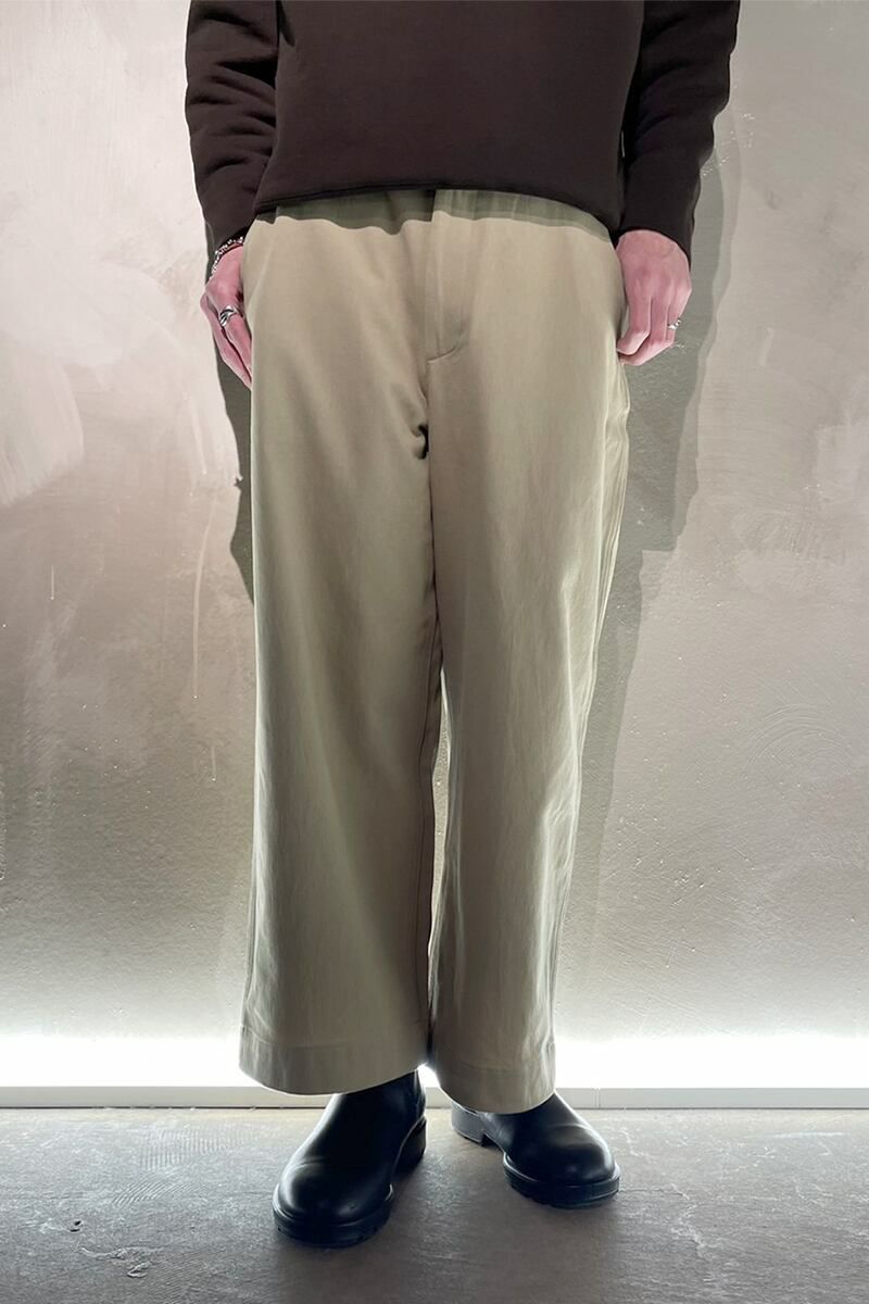 KURO(クロ)TWISTED YARN COTTON CHINO FABRIC ツィステッドヤーンコットンチノパンツ 963147 -11