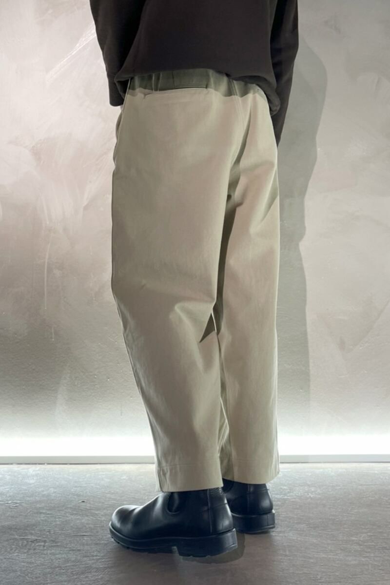 KURO(クロ)TWISTED YARN COTTON CHINO FABRIC ツィステッドヤーンコットンチノパンツ 963147 -13